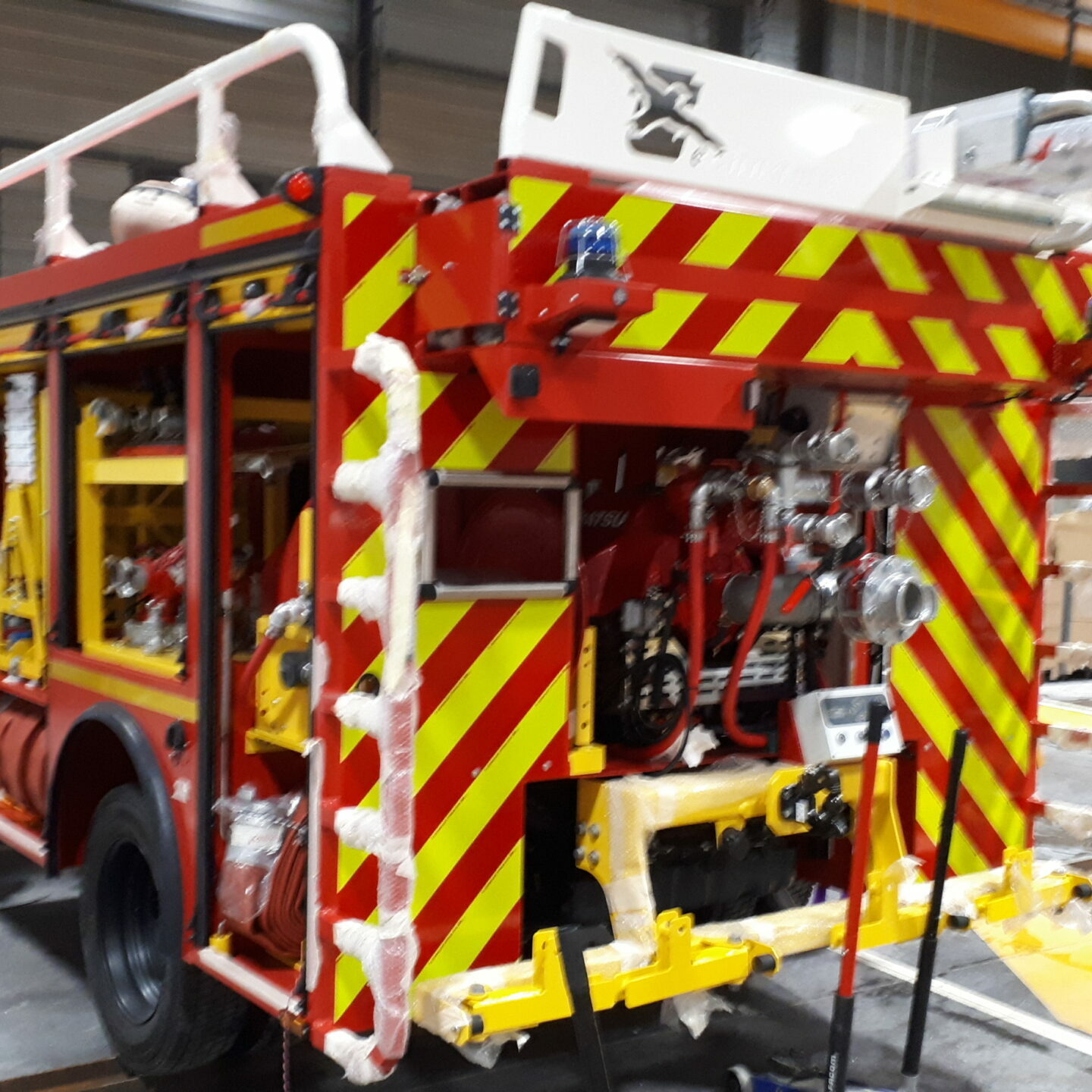 Travail de marquage sécurité