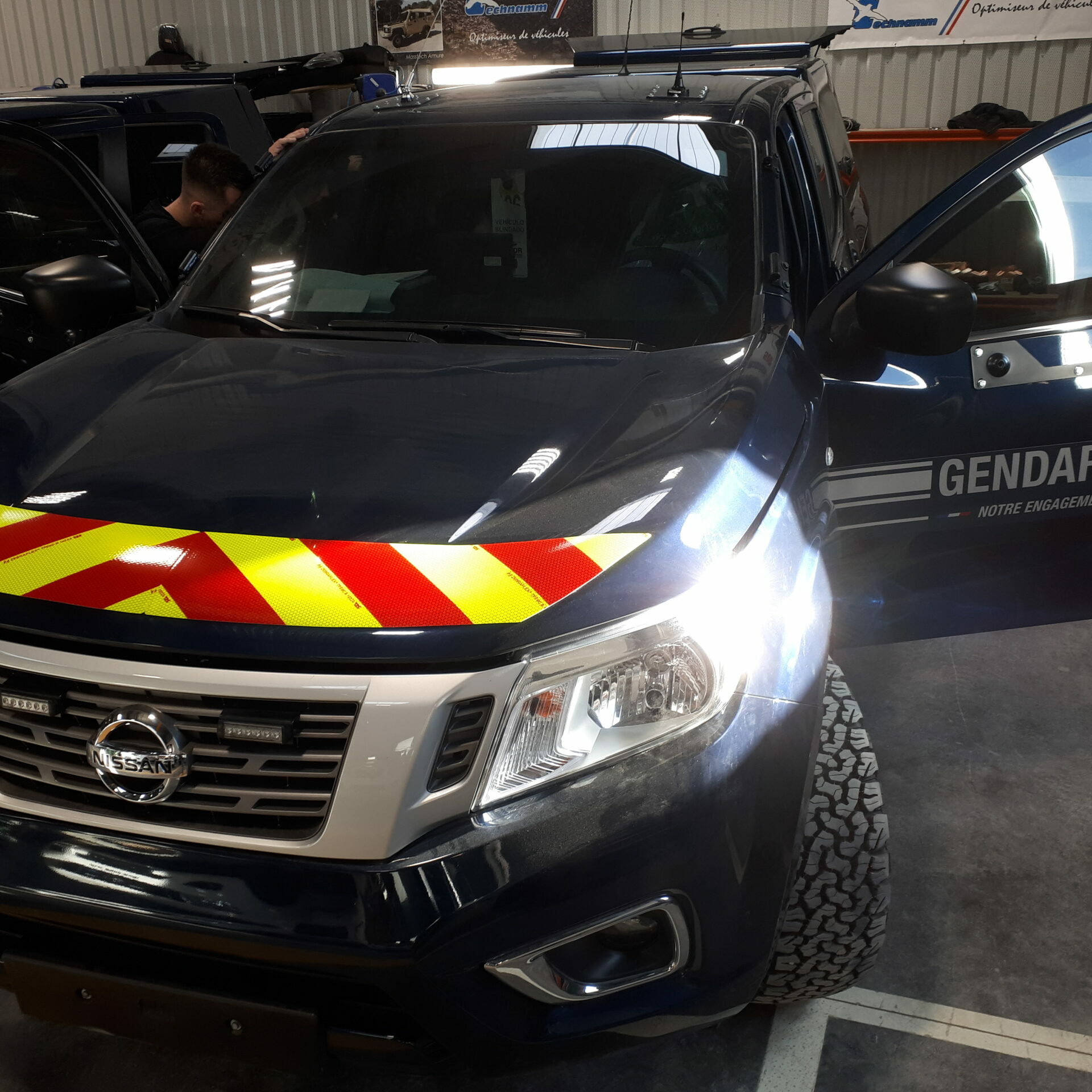 Travail de marquage sécurité