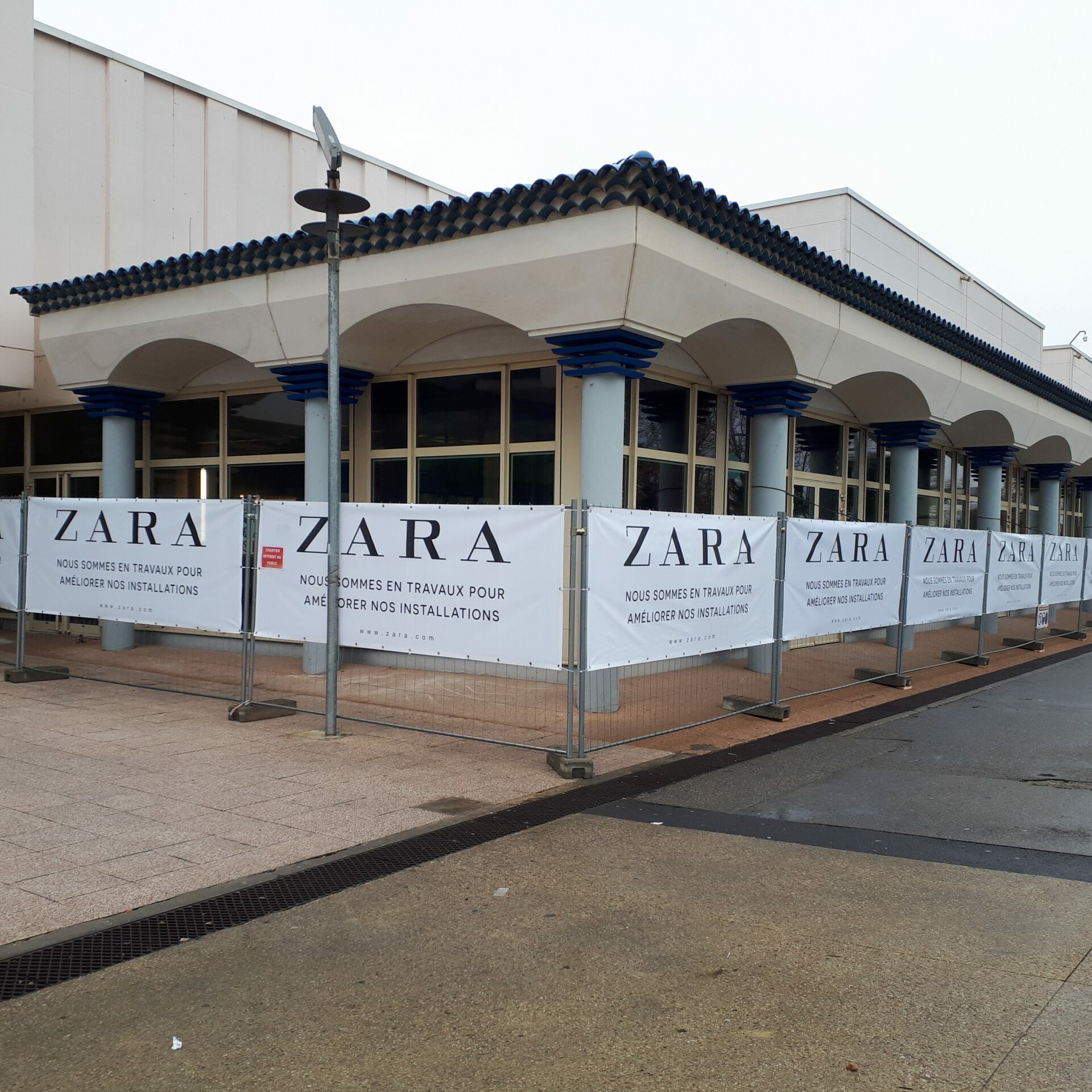 Prestation : Bâches Zara